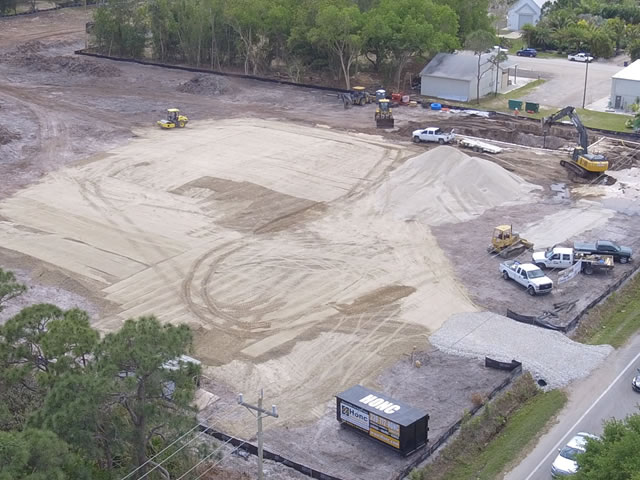 Cape coral 11 site construction